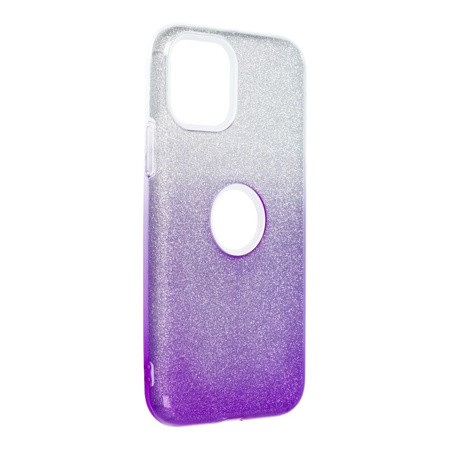 Futerał SHINING do IPHONE 11 PRO transparent/fiolet