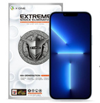 Szkło hartowane X-ONE Extreme Shock Eliminator 4th gen. Matowe - do iPhone 13/13 Pro/14