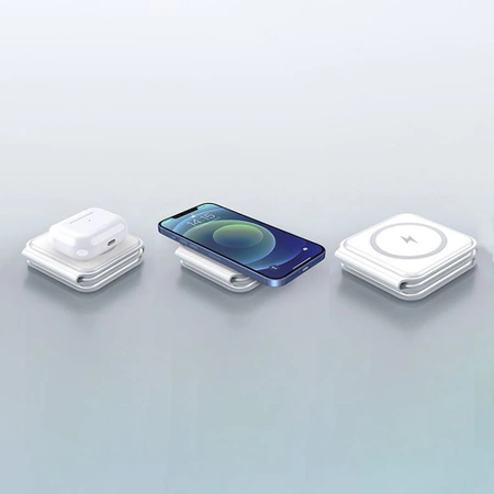 Dudao A11N 15W 3in1 inductive charger - white
