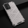 Honeycomb case armored cover with a gel frame for Samsung Galaxy A73 blue