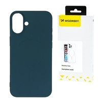 Etui Liquid Silicone Case MagSafe na Samsung Galaxy S25 Ultra - niebieskie