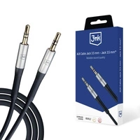 Kabel 3mk AUX minijack 3,5 mm - AUX minijack 3,5 mm