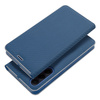 Kabura LUNA Book Carbon do HUAWEI P30 Lite niebieski