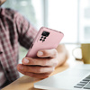 Futerał METALLIC do XIAOMI Redmi 12C różowy