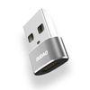 Dudao adapter USB Type-C to USB adapter black (L16AC black)