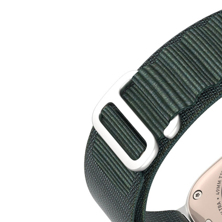Sport Buckle Strap for Apple Watch Ultra 8/7/6/SE/5/4/3/2/1 (42, 44, 45, 49mm) Dux Ducis Strap GS Version - Green