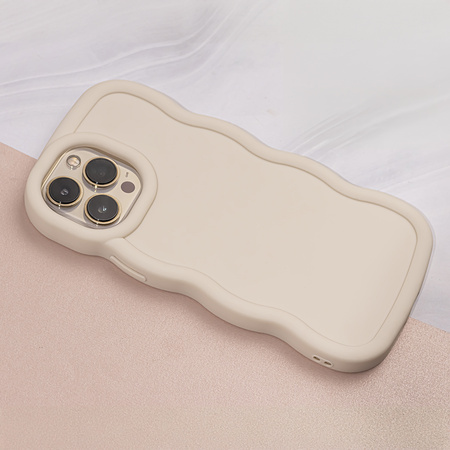 Nakładka Candy do iPhone 16 Pro 6,3&quot; beżowa