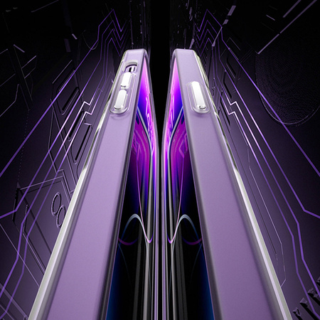 Kingxbar PQY Geek Series magnetic case for iPhone 14 Pro MagSafe silver