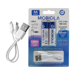BATERIA / AKUMULATOR MOBIOLA MBAA1650 USB-C