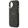 Etui Guess 4G PU Classic Logo MagSafe na iPhone 17 - czarne