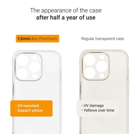 Futerał 1,5mm BOX PREMIUM do IPHONE 11 PRO transparent