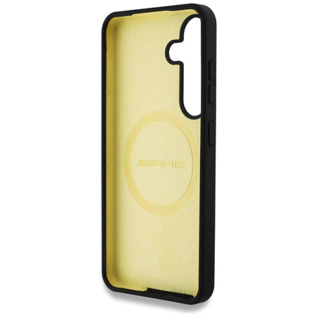Oryginalne Etui SAMSUNG GALAXY S25 AMG Oversize Rhombs MagSafe czarne