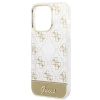 Guess GUHCP14LHG4MHG iPhone 14 Pro 6.1 "Gold / Gold Hardcase 4G Pattern Script