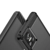 Carbon Case Hülle für Realme GT Neo 3 flexible Silikon-Carbon-Hülle schwarz