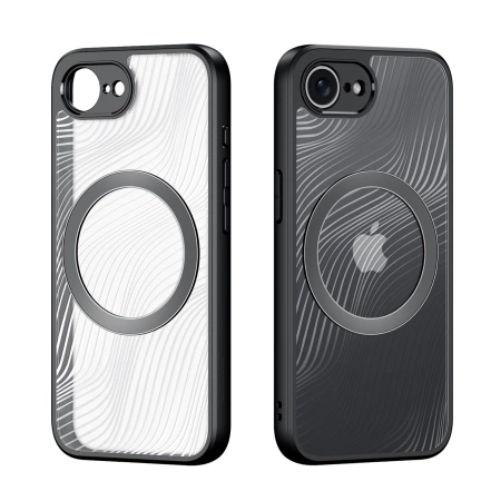 Dux Ducis Aimo Mag Case mit MagSafe für iPhone 16e - Schwarz