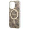 Guess GUHMP13LH4STW iPhone 13 Pro / 13 6.1" brown/brown hardcase 4G MagSafe