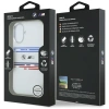 BMW M Silicon Horizontal Line MagSafe Case for iPhone 17 - White