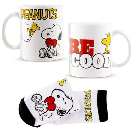 Coriex Zestaw prezentowy Peanuts - kubek ze skarpetkami set1 10744
