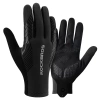Rockbros Fahrradhandschuhe Frühling/Sommer/Herbst, Full, Größe: XL - Schwarz