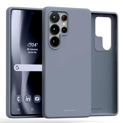 Etui Mercury Pure Magsafe Silicone do    Samsung Galaxy S25 Ultra lawenda