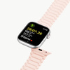 Dux Ducis Strap (Armor Version) Armband für Apple Watch Ultra, SE, 8, 7, 6, 5, 4, 3, 2, 1 (49, 45, 44, 42 mm) Silikon-Magnetband-Armband Pink Lila