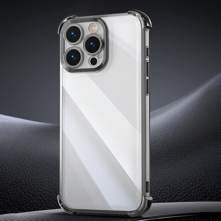 Nakładka Anti Shock Chrome do iPhone 14 6,1" czarna