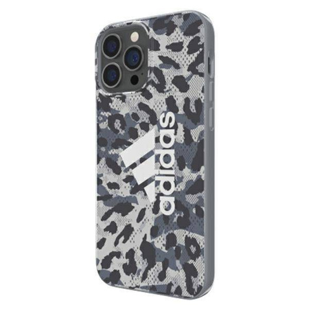 Oryginalne Etui IPHONE 13 PRO MAX Adidas OR Snap Case Leopard szare