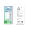 ŁAD SIEC T-PHOX POCKET SERIES 2xUSB TCC-224 2.4A 12W + KABEL USB-C 1M WHITE