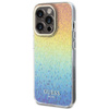 Guess IML Faceted Mirror Disco Iridescent Hülle für iPhone 15 Pro – mehrfarbig