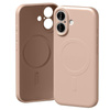 Etui Mercury Semi-Silicone MagSafe do    iPhone 17 różowo-piaskowy