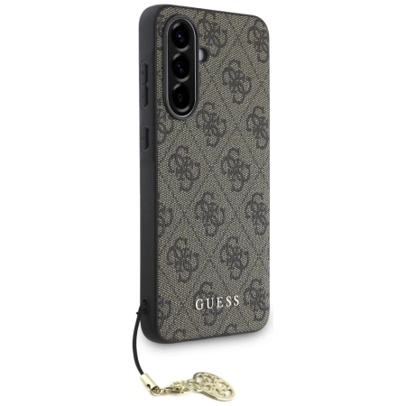 Etui Guess 4G Charms Collection do       Samsung Galaxy A36 brązowy