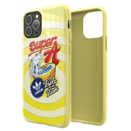 Adidas Molded Case BODEGA iPhone 11 Pro yellow / yellow 36343