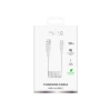 Kabel spiralny Puro 10W USB-A - USB-C 1m - biały