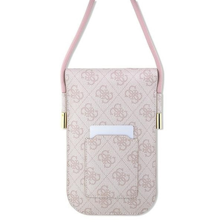 Bag Guess 4G Metal Script Logo (GUOWBP4SNSP) pink