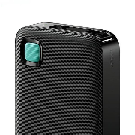 USAMS Powerbank ze zwijanym kablem Retractable Lightning 10000 mAh PD 20W Fast Charge XY Series fioletowy/purple 10KCD22503 (US-CD225)