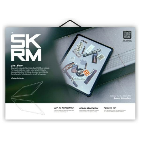 Skinarma etui Henko MacBook Air 13"       (2018-2020) przezroczysty/frost clear
