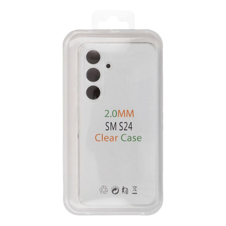 Futerał CLEAR CASE 2mm BOX do SAMSUNG Galaxy S24