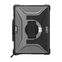 UAG Plasma Case for Microsoft Surface Pro 9 / 10 / 11 with Stand and Strap - Gray and Black