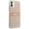 DKNY DKHMN61HRHSEP iPhone 11 / Xr 6.1" różowy/pink hardcase IML Mono & Stripe MagSafe