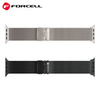 Pasek do Apple Watch Forcell F-Design FA11 zatrzask stal 38 / 40 / 41 mm srebrny