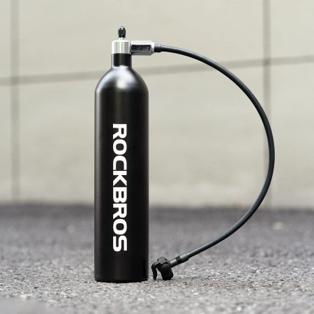 Rockbros Tubeless Reifenfüller 200 PSI 1.2l - Schwarz