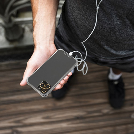 ROAR futerał ARMOR JELLY do SAMSUNG S25 FE transparentny