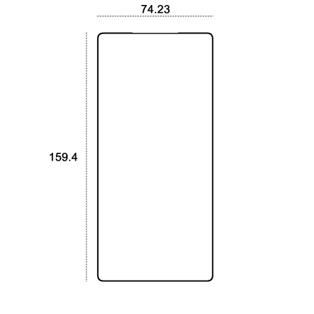 Etteri szkło hartowane 9D do Samsung Galaxy S25 Ultra