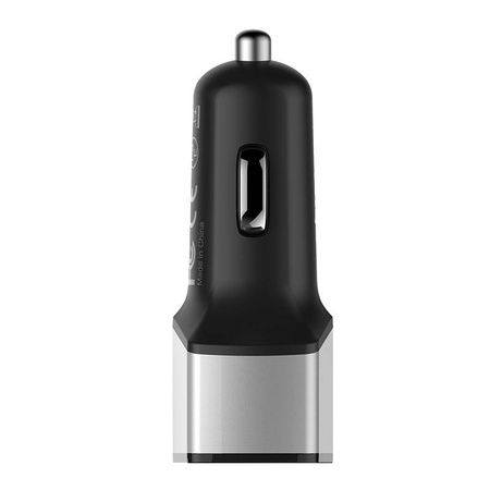 Nillkin Celerity Car Charger - Ładowarka samochodowa 2x USB + USB-C, 32W (Silver)
