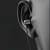 Dudao X1PROT in-ear wired USB-C headphones 1.2 m - black