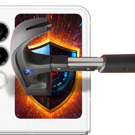 Nubia Flip 2 (front) - 3mk Silky Matt Privacy