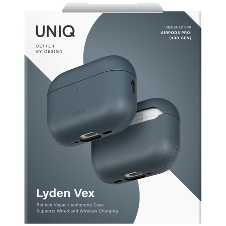 Etui UNIQ Lyden Vex do AirPods Pro 3 gen niebieski