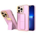 Neue Kickstand Case Hülle für iPhone 12 mit Ständer Pink