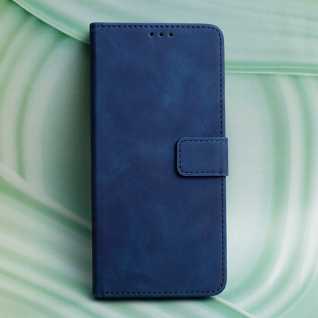 Etui Smart Velvet do iPhone 16 Plus 6,7&quot; granatowe