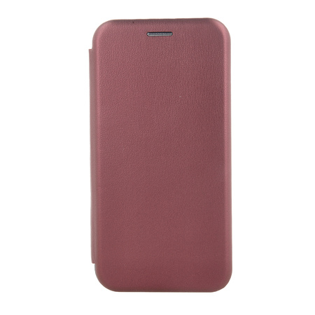 Etui Smart Diva do Samsung Galaxy S25 FE burgundowe